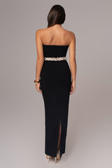 Black Clarisse One Shoulder Dress