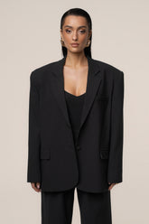 Black Core Standard Blazer