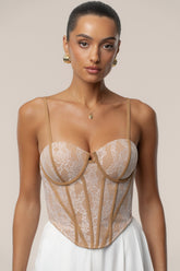 Ivory Desire Lace Corset