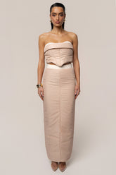 Beige Addyson Skirt Set