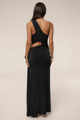 Black Astra Cutout Maxi Dress