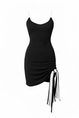 White/Black Mirage Reversible Mini Dress