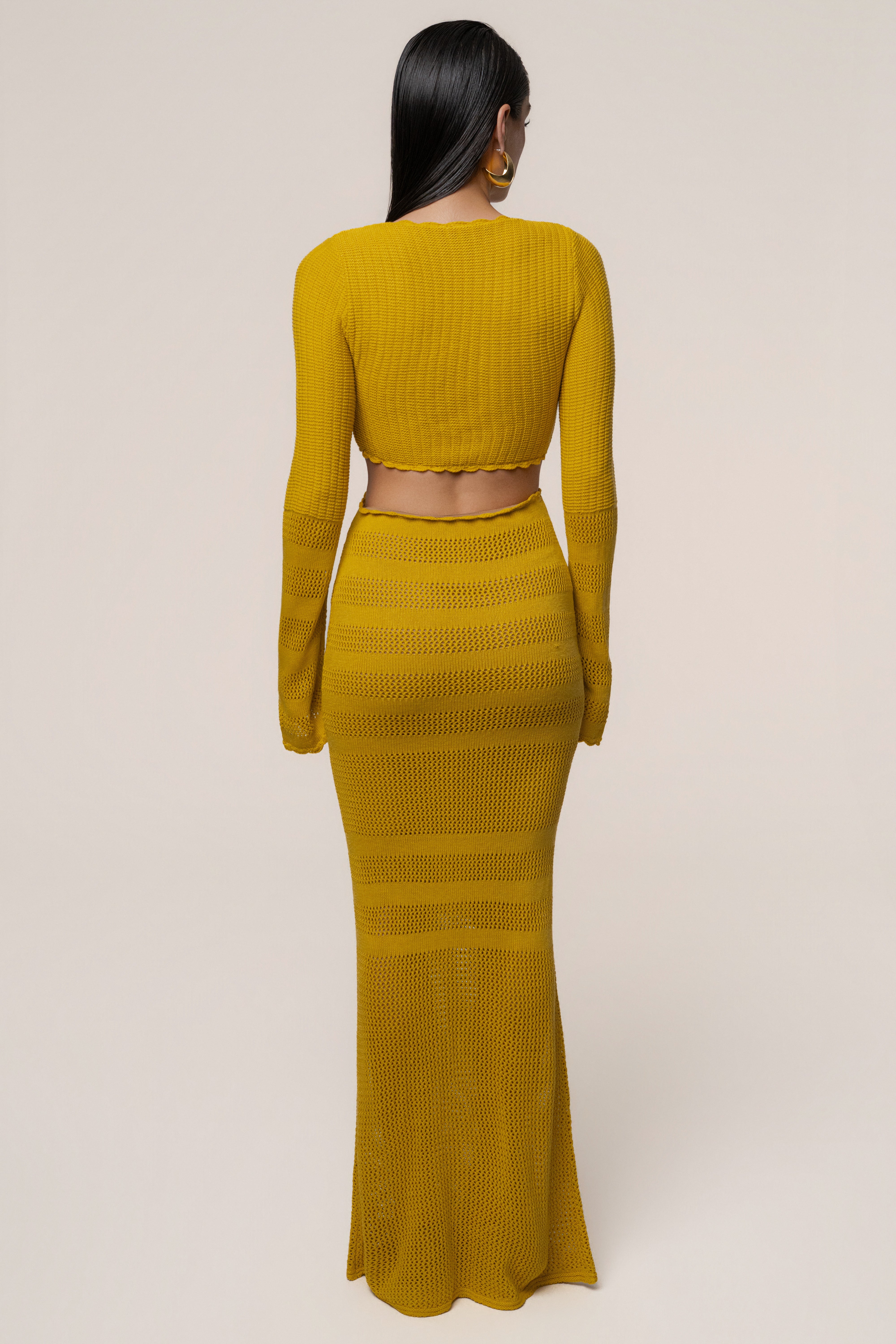Yellow Blossom Haven Maxi Dress