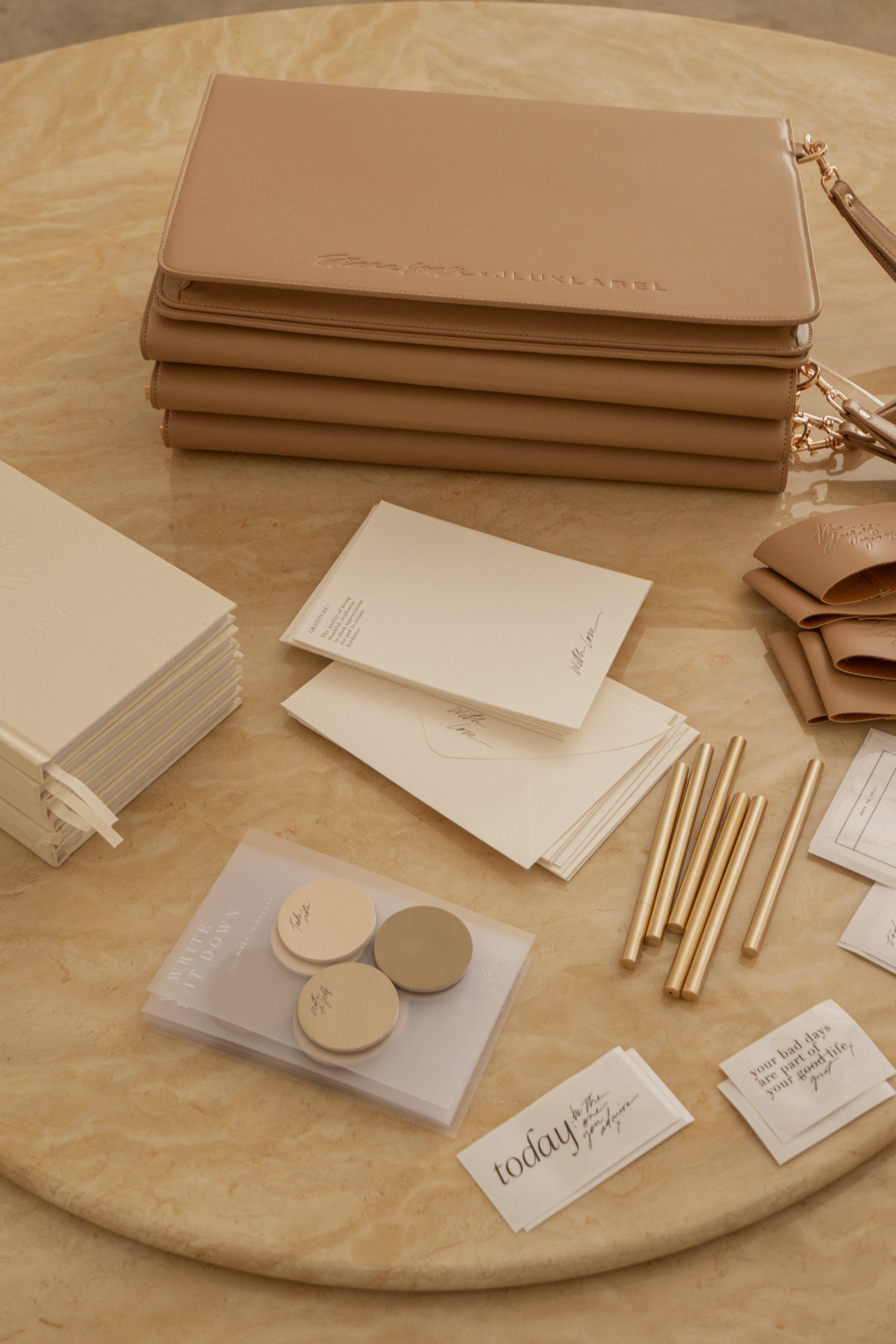 Beige TATIANA SOASH x   Dreams & Plans Catch All Bag