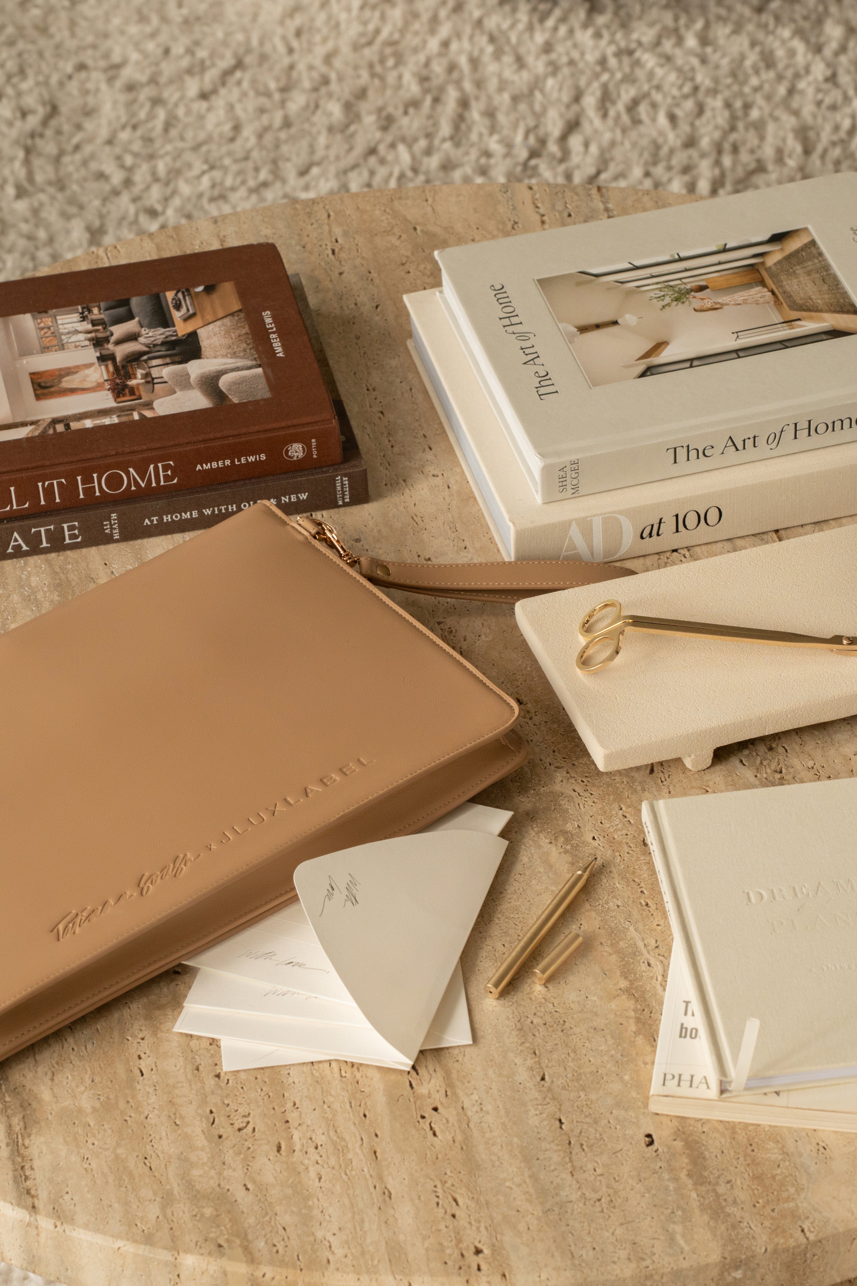 Beige TATIANA SOASH x   Dreams & Plans Catch All Bag