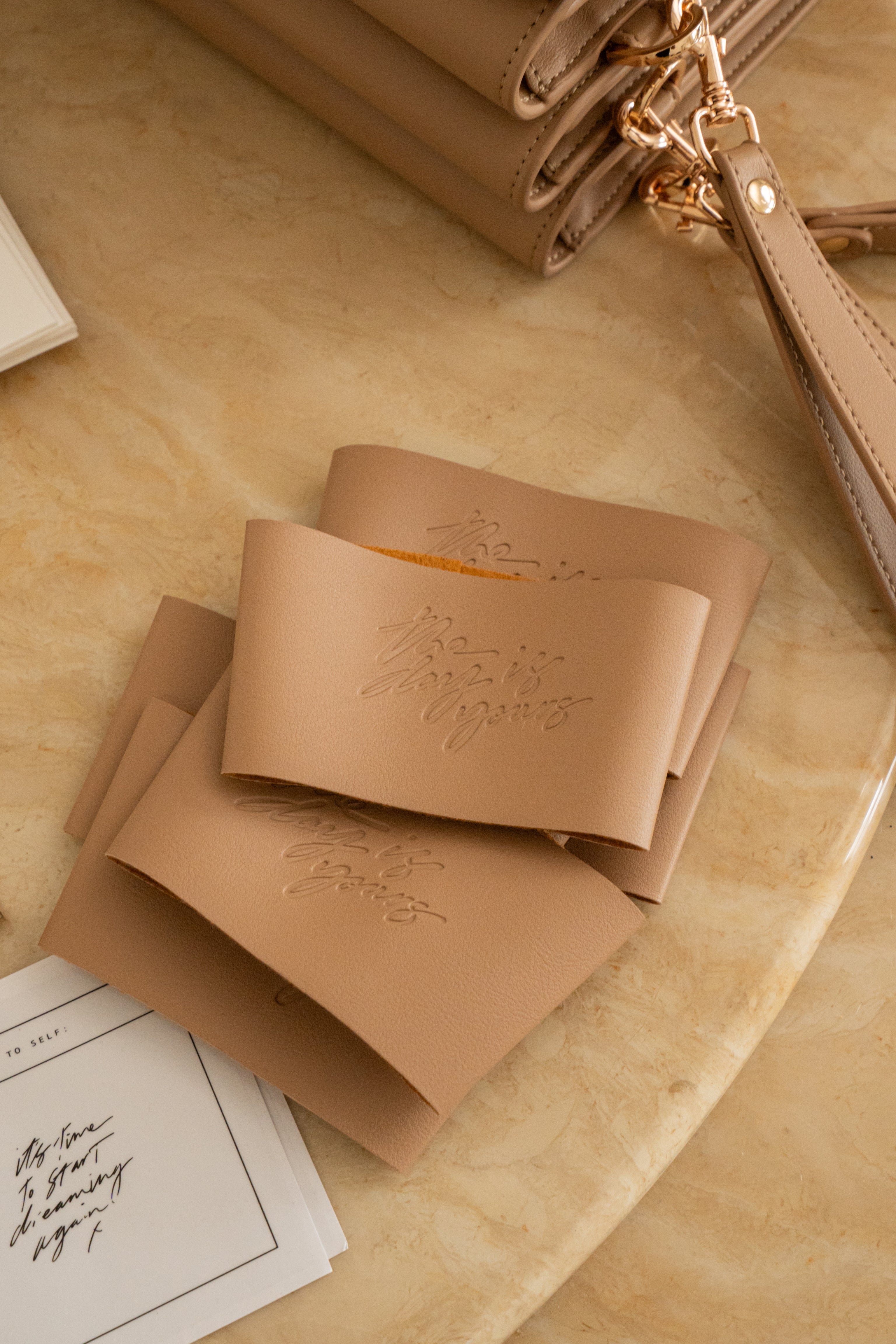 Beige TATIANA SOASH x   Dreams & Plans Catch All Bag