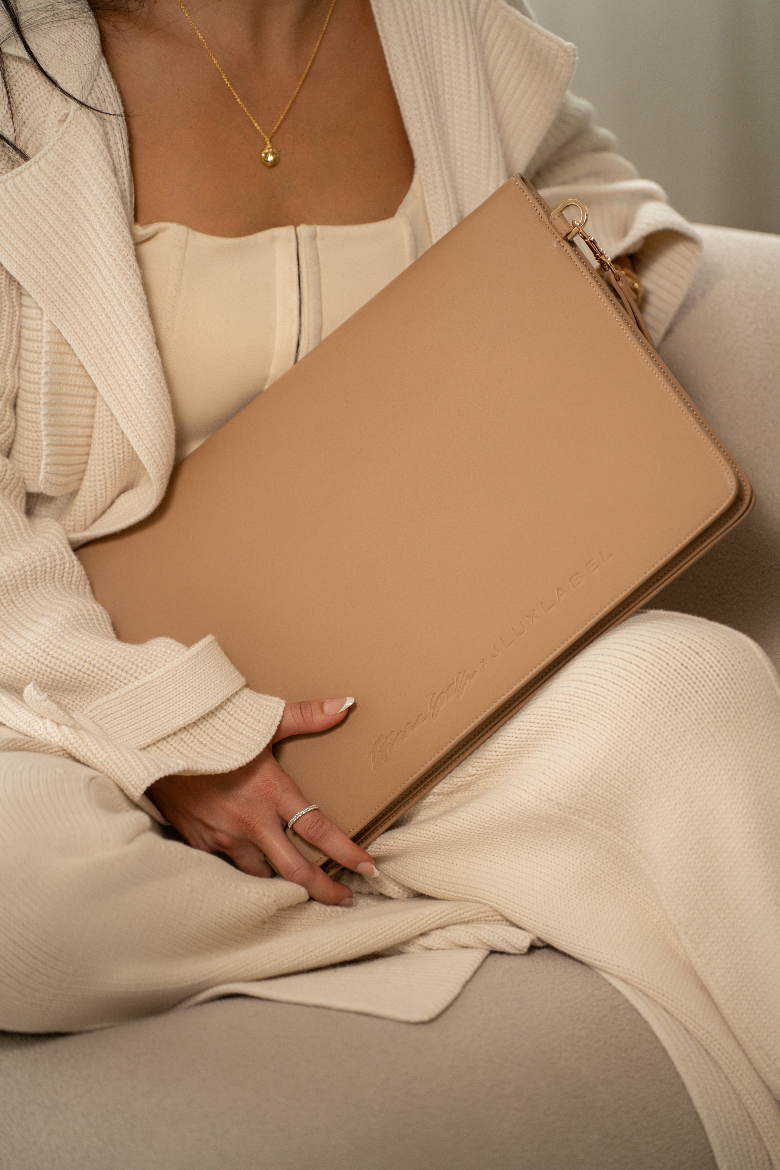 Beige TATIANA SOASH x   Dreams & Plans Catch All Bag