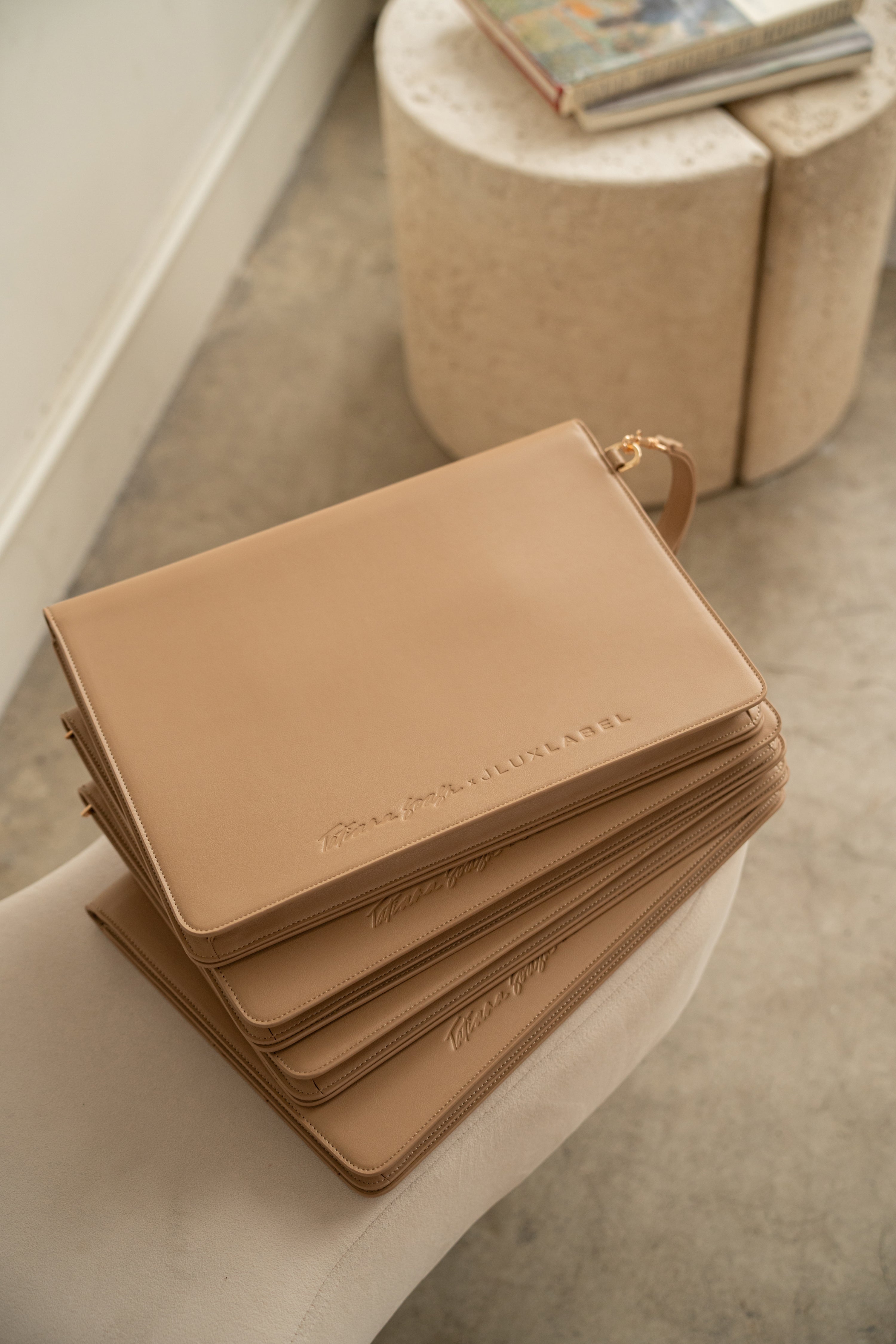 Beige TATIANA SOASH x   Dreams & Plans Catch All Bag